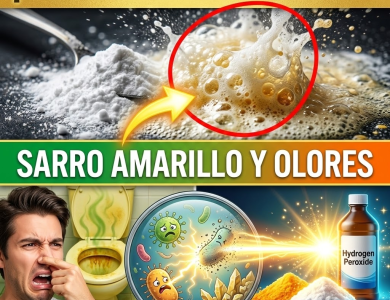 ¡Arranca el Sarro Amarillo de tu Inodoro! La “Bomba” Efervescente para un Baño Blanco y Sin Olores